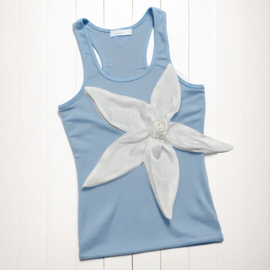 Handmade Organza Flower Patch